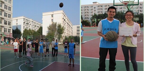 我院2014年研究生新老生篮球比赛顺利结束