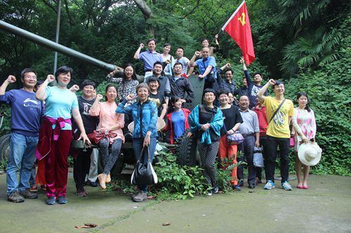 我院党委开展“两学一做”国防安全教育实践活动