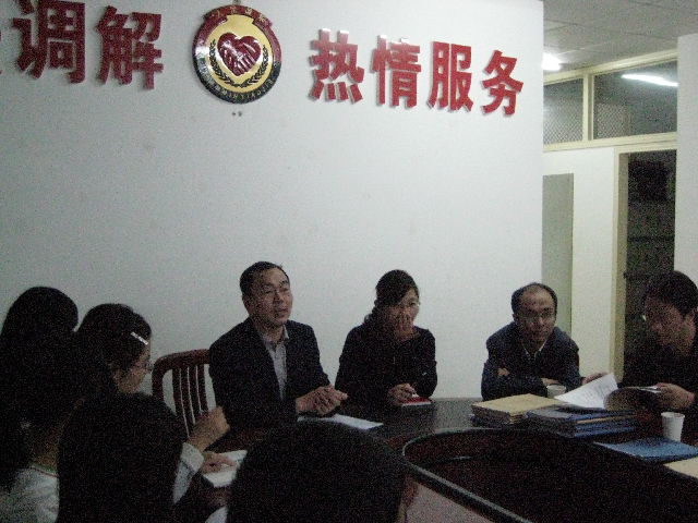 我院“南湖青年刑法沙龙”赴洪山街司法所开展社区矫正调研活动